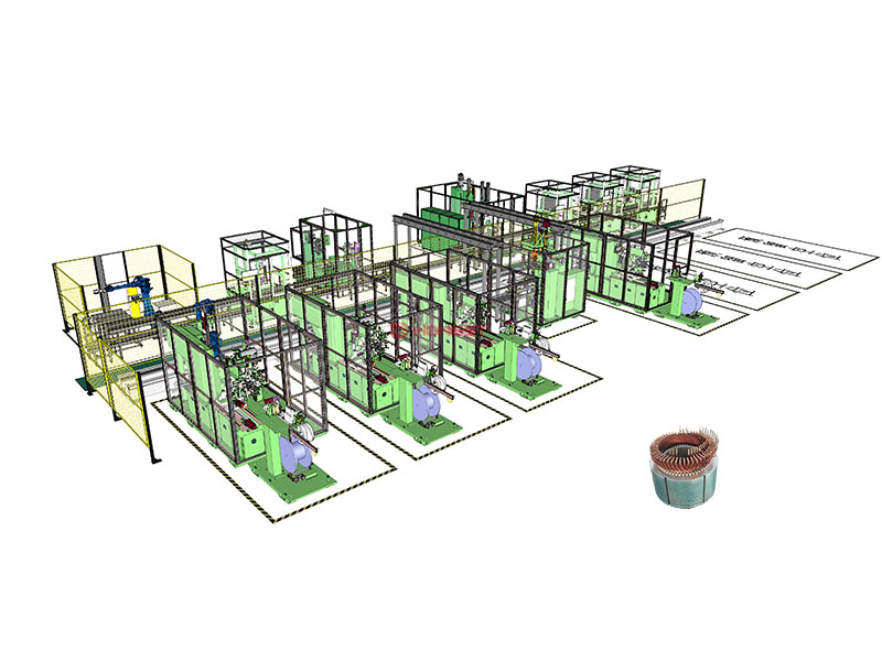 新能源扁線定子生產(chǎn)線