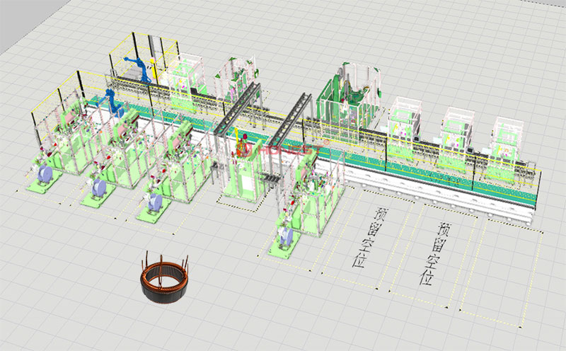 新能源汽車(chē)電機(jī)生產(chǎn)線(xiàn)
