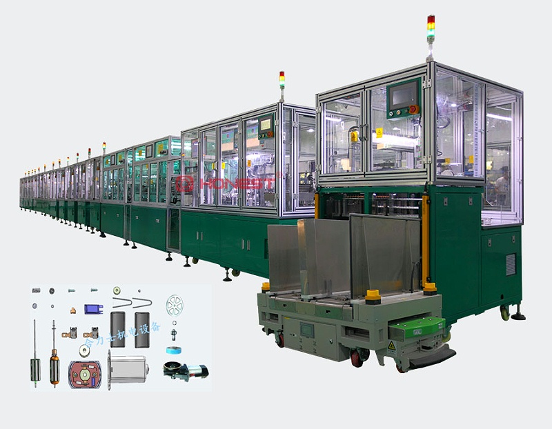 全自動化電機(jī)裝配線