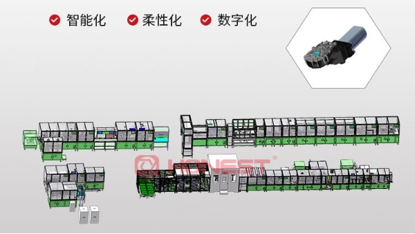 直流有刷電機自動化組裝生產(chǎn)線介紹